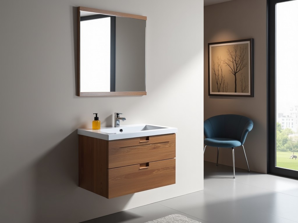 B2B 72 Inch Bathroom Vanity Single Sink