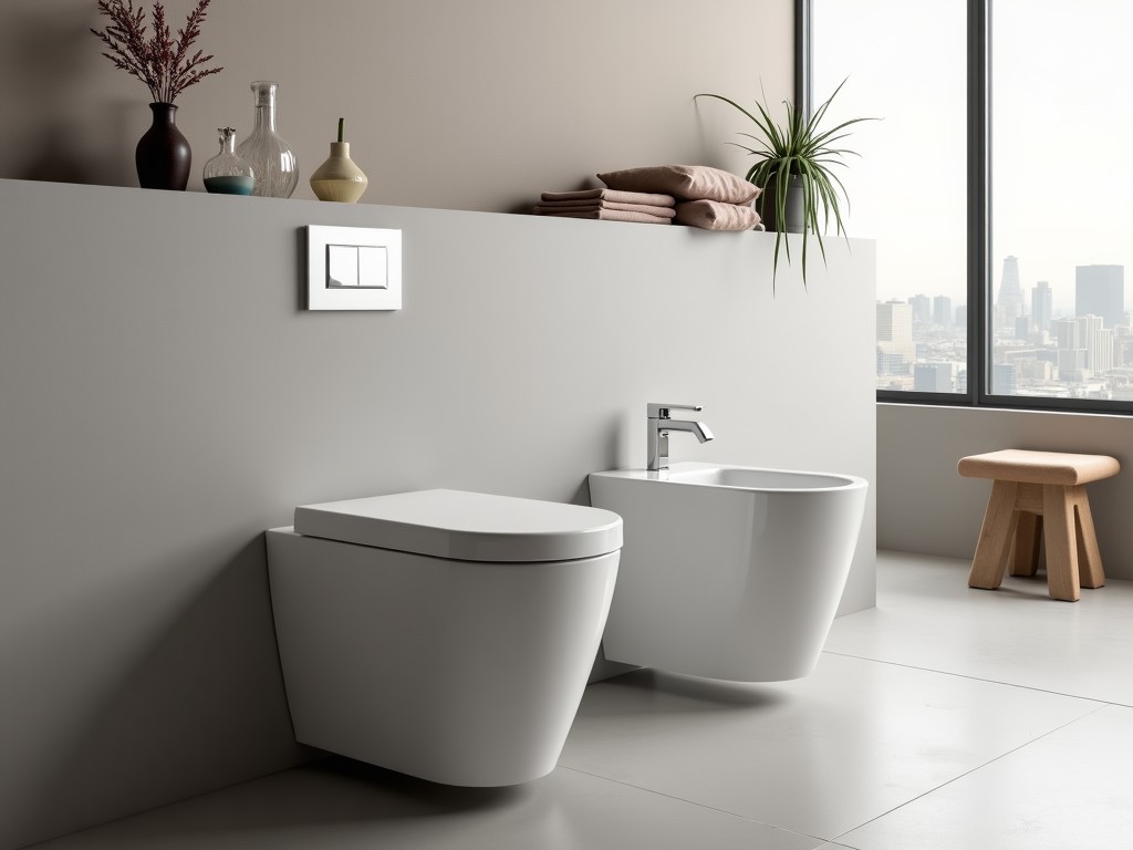 B2B European Wall Hung Toilet Fitting