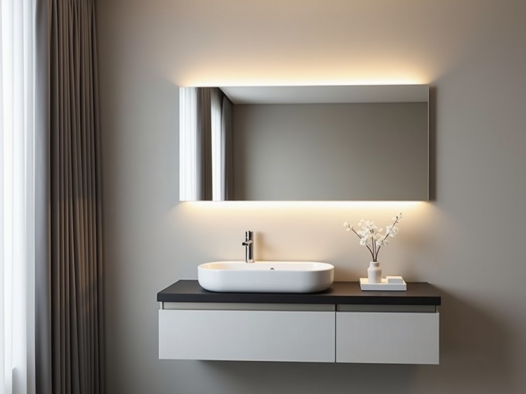 Bathroom Mirror Cabinet 900Mm With Lights Factory