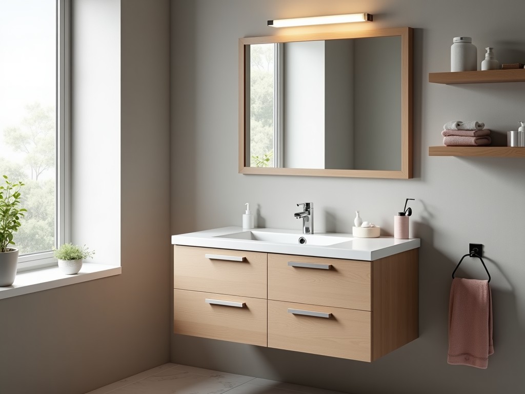 Cheap Double Sink Bathroom Vanity