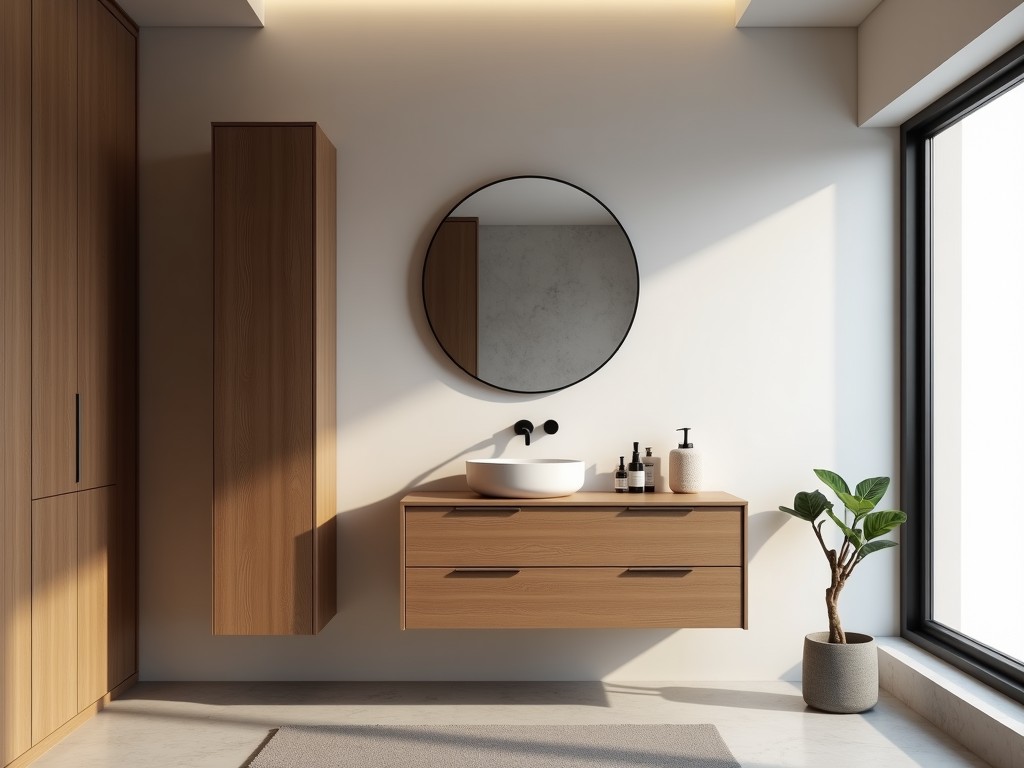 Custom Factory Free Standing Timber Vanity