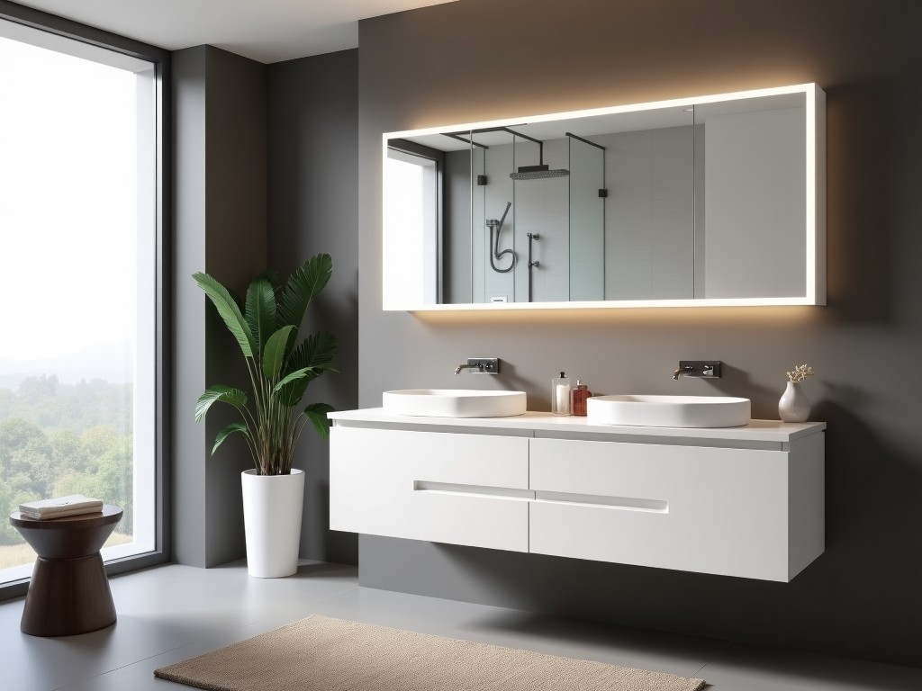 Direct Factory High Gloss Bathroom Cabinet
