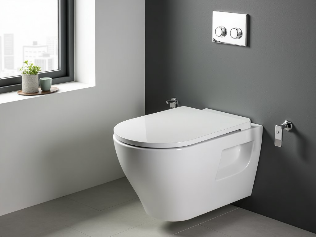 Direct Factory Wall Hung Shower Toilet
