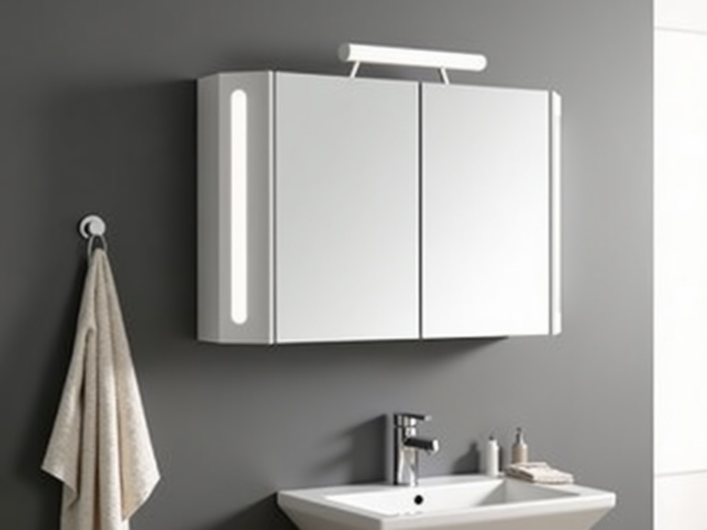 Factory Price Bathroom Wall Cabinet With Mirror