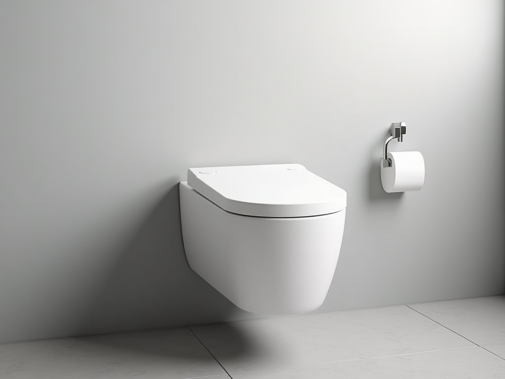 Factory Supply Matte White Wall Hung Toilet