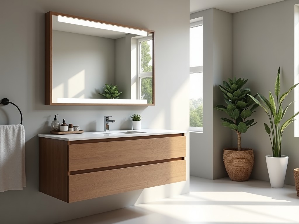 Frees Tanding 24 Inch Bathroom Vanity