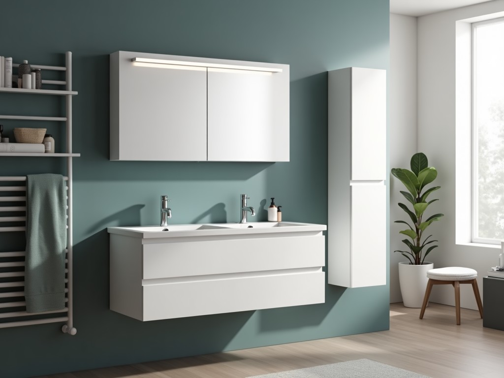 Fully Assembled Free Standing Bathroom Cabinet