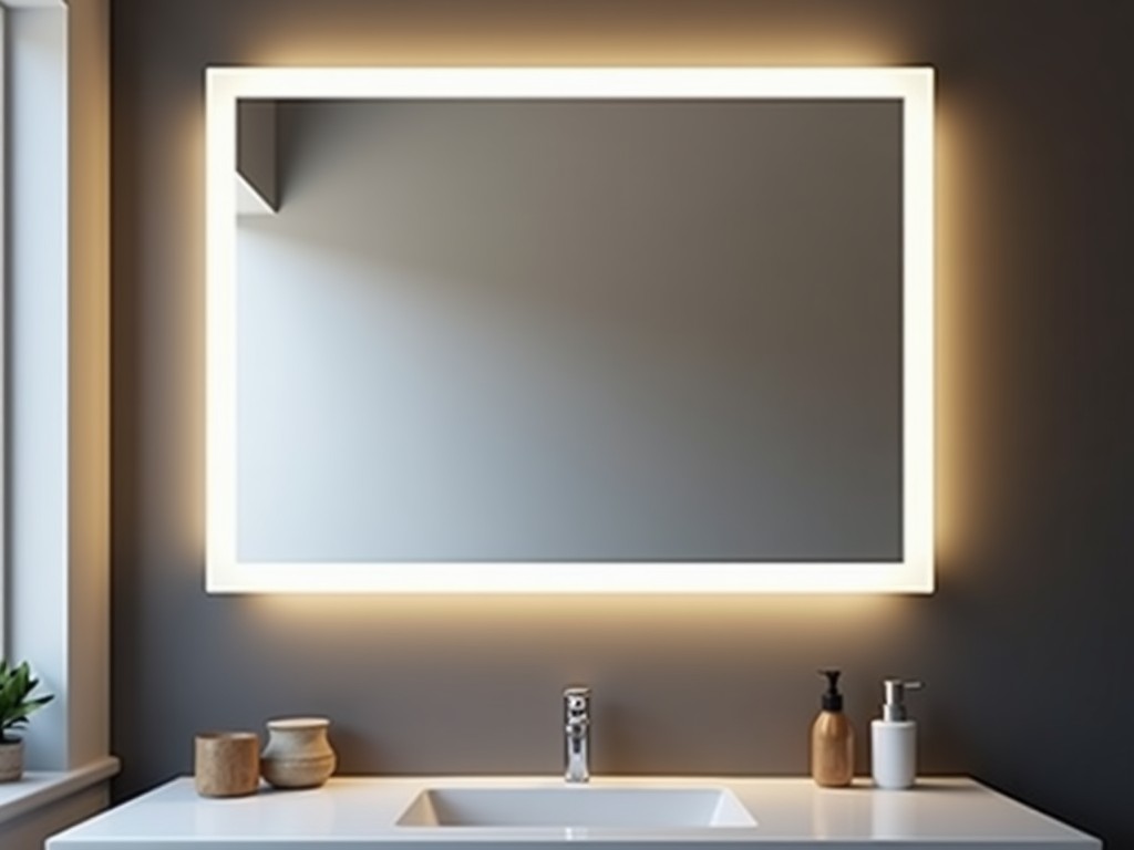 Led Illuminated Bathroom Mirror Cabinet