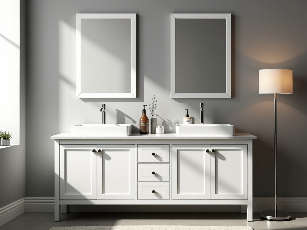 Oem 60 Inch Bathroom Vanity Double Sink
