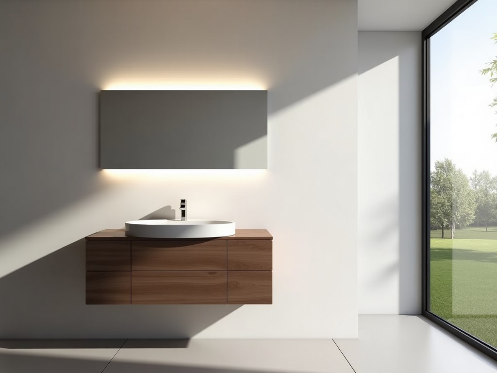Oem Wall Hung Bathroom Cabinet With Sink