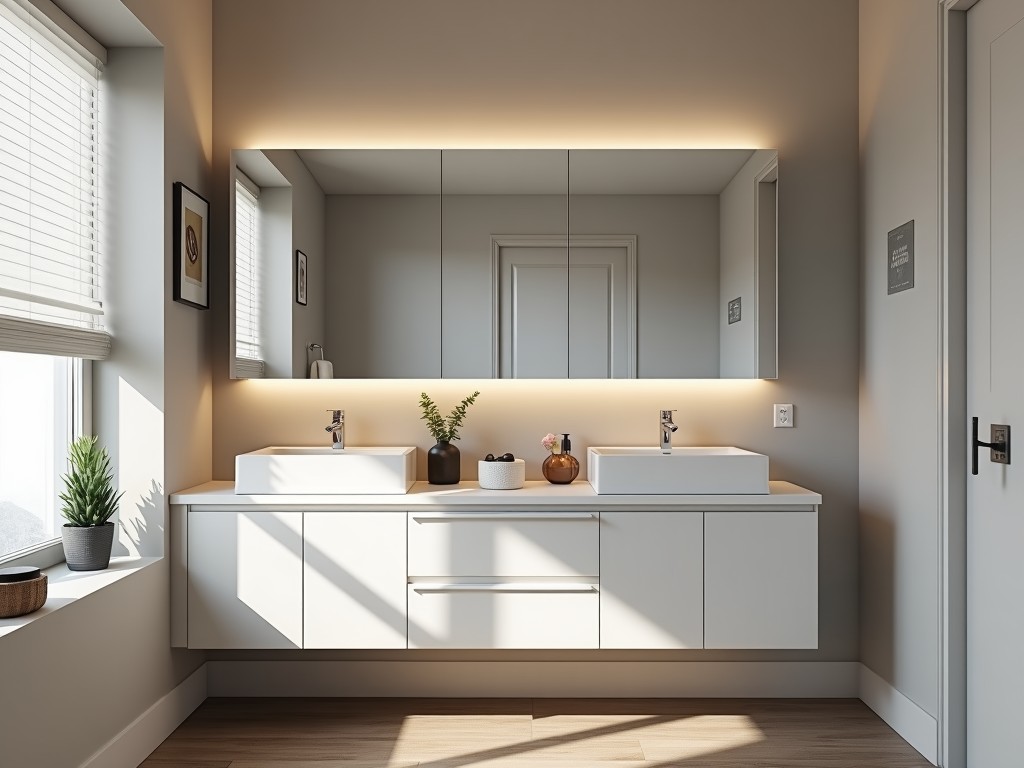 Ready Made Bathroom Cabinets Factory
