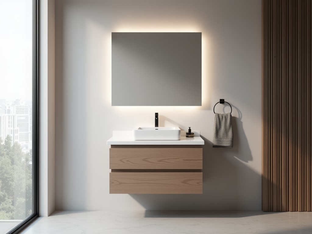 Single Sink Bathroom Vanity With Top Factory