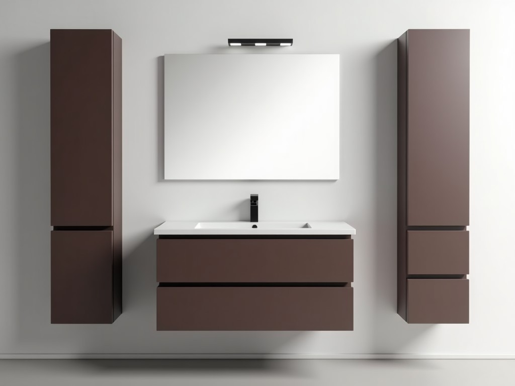 Slimline Floor Standing Bathroom Cabinet