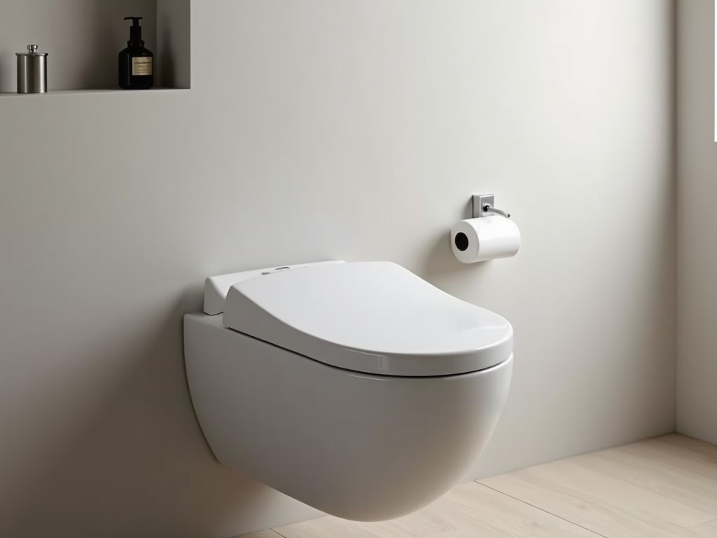 Small Smart Wall Hung Bidet Toilet